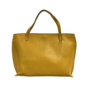 Furla Leather 2way shoulder bag Yellow